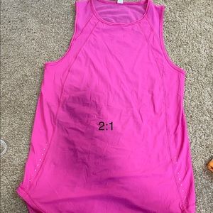 Lululemon Sculpt Tank Top - Sonic Pink
